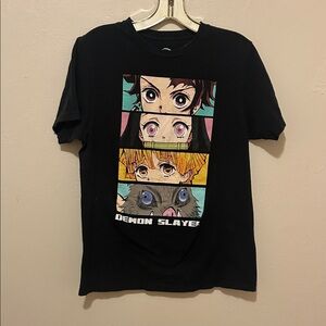 Demon Slayer Black Long Sleeve Tee